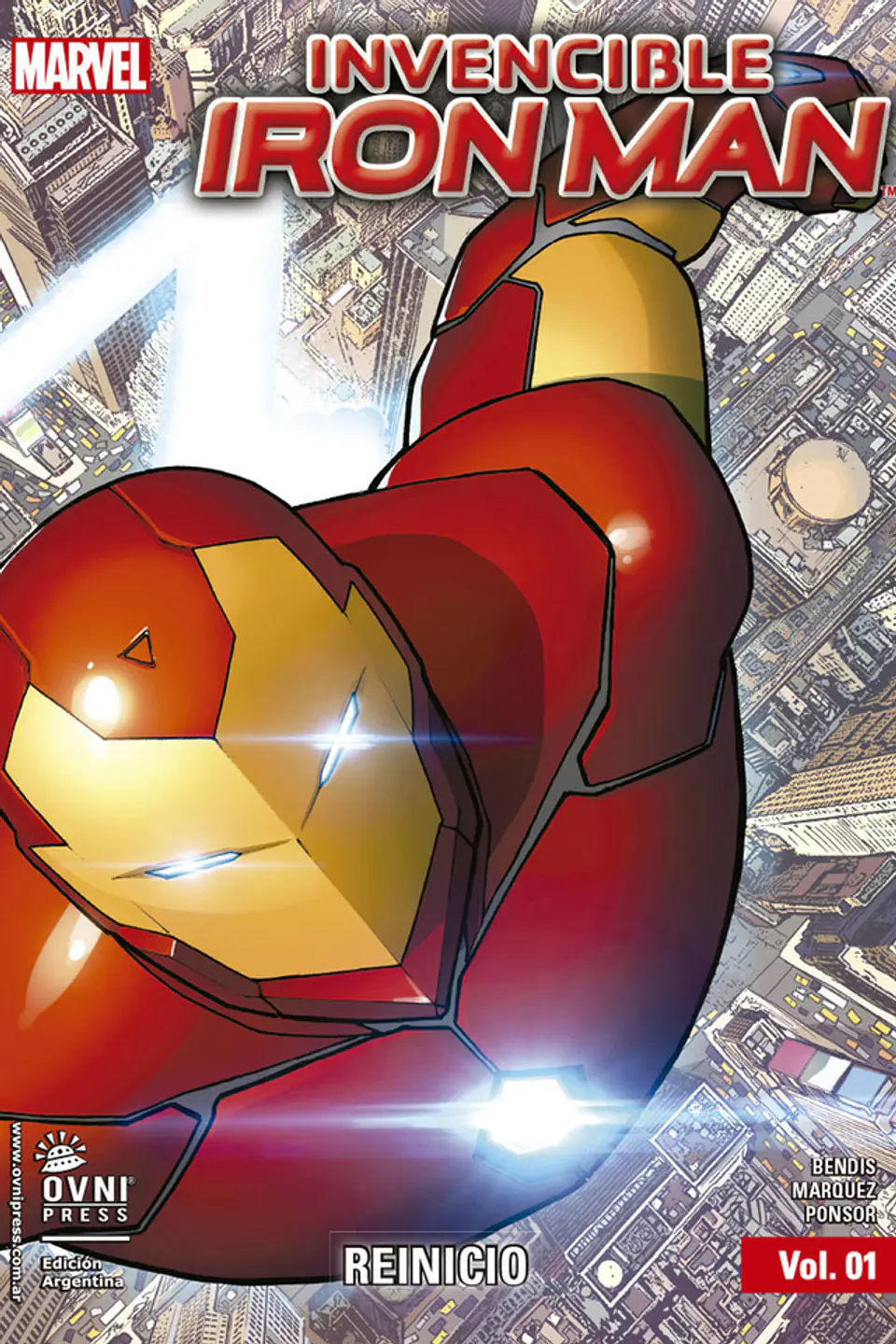  Invencible Iron Man Vol.01: Reinicio 1