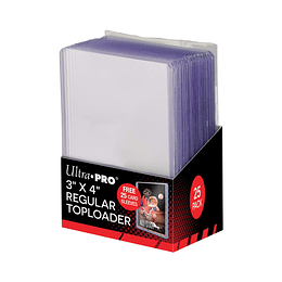 Toploaders Ultra-Pro - Regular 3'' x 4'' (x25) + 25 protectores