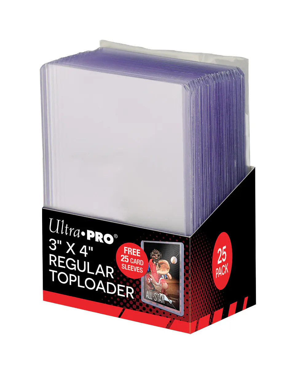 Toploaders Ultra-Pro - Regular 3'' x 4'' (x25) + 25 protectores 1