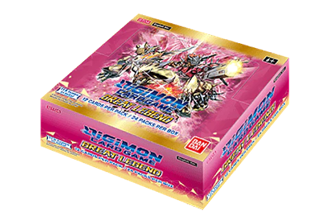 Caja de sobres Digimon CCG: Great Legend (BT04)