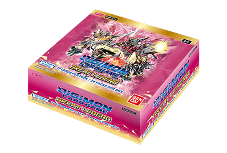 Caja de sobres Digimon CCG: Great Legend (BT04) 1
