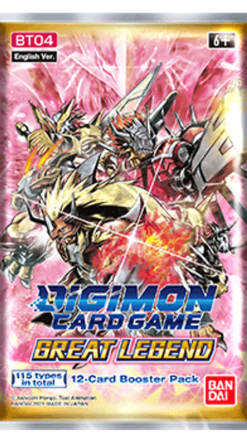 Sobre Digimon CCG: Great Legend (BT04)