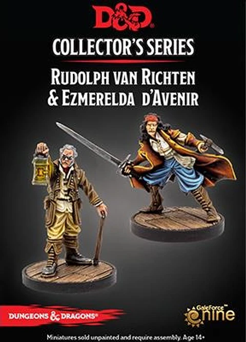 D&D Collector's Series: Curse of Strahd: Ezmerelda D'Avenir & Rudolph Van Richten