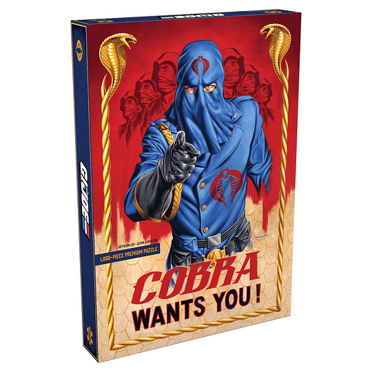 Puzzle: G.I. Joe Cobra Wants You (1000 piezas)