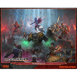Puzzle: Gloomhaven- The Black Barrow (1000 piezas)