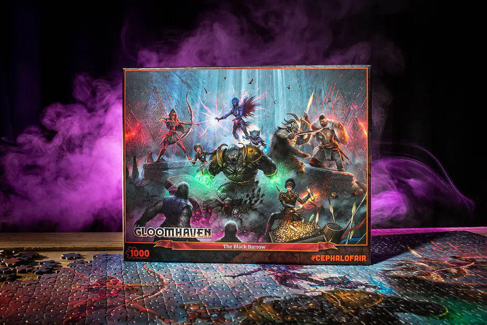 Puzzle: Gloomhaven- The Black Barrow (1000 piezas) 2