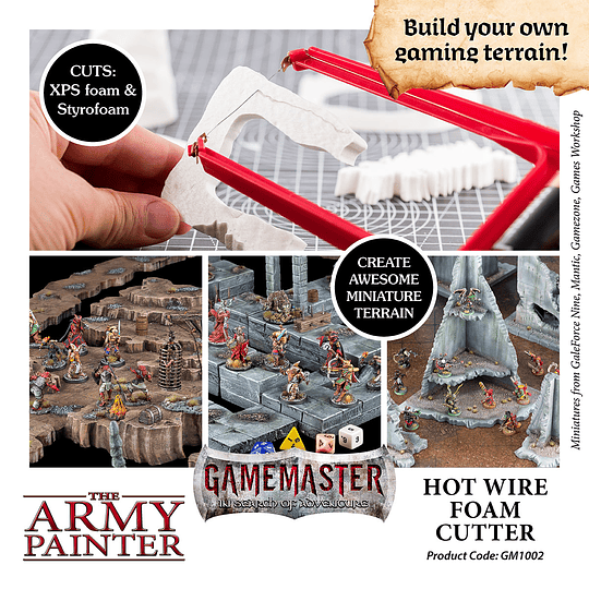 GameMaster: Hot Wire Foam Cutter (Cortador de espuma caliente)