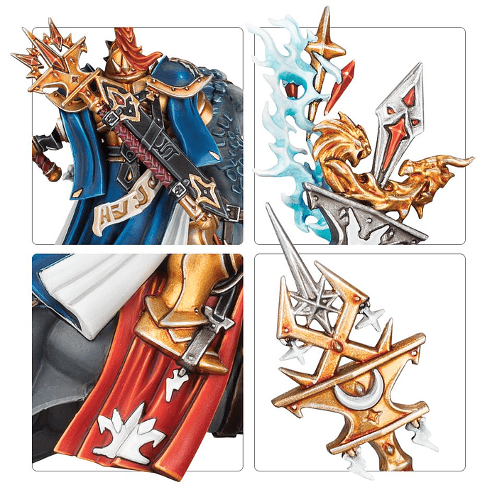 Stormcast Eternals: Evocators on Celestial Dracolines - Evocadores en Dracolines Celestiales 4