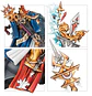 Stormcast Eternals: Evocators on Celestial Dracolines - Evocadores en Dracolines Celestiales - Miniatura 4