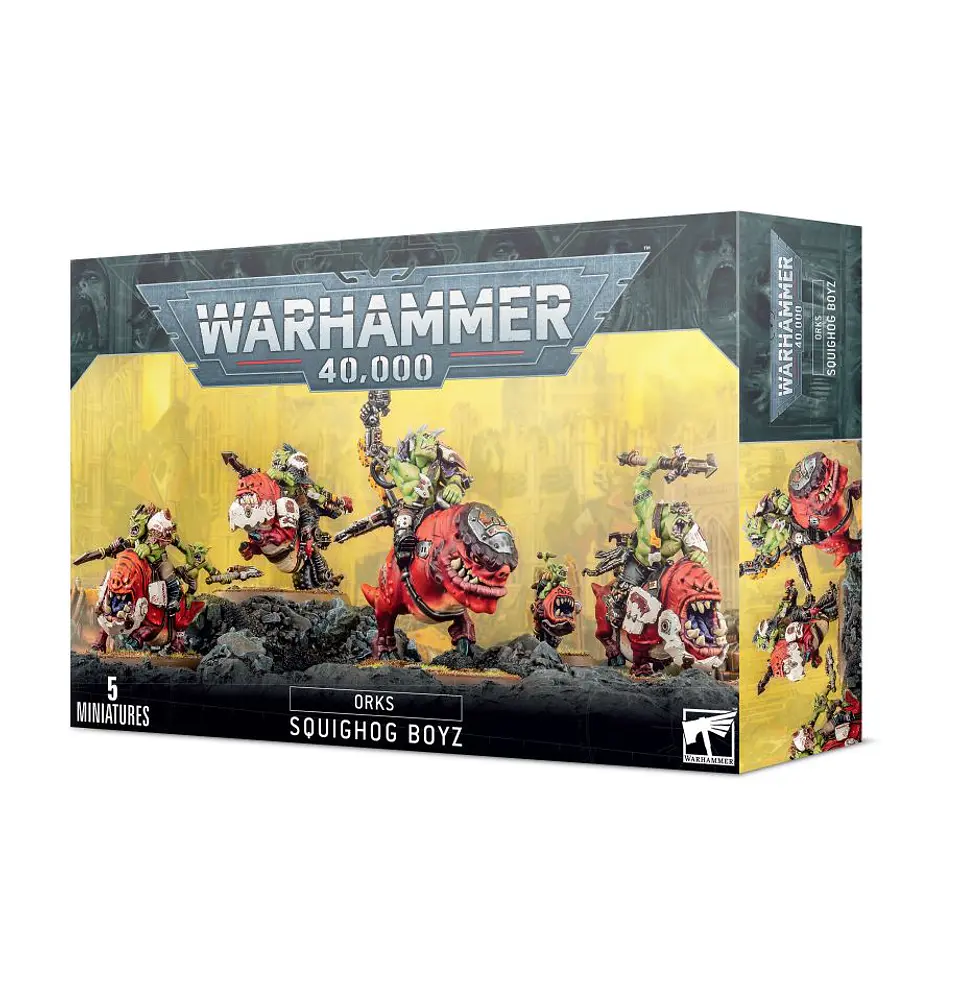 Orks: Squighog Boyz - Guerreroz en garrapatocino 1