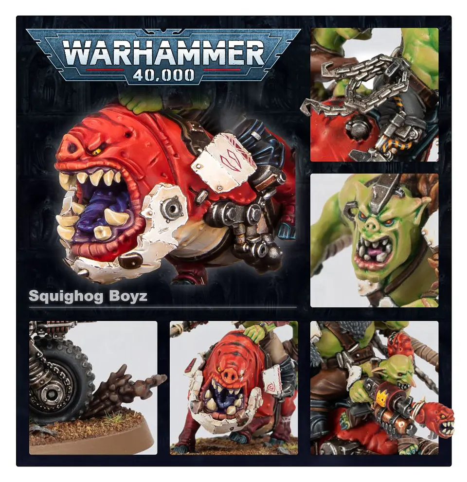 Orks: Squighog Boyz - Guerreroz en garrapatocino 5