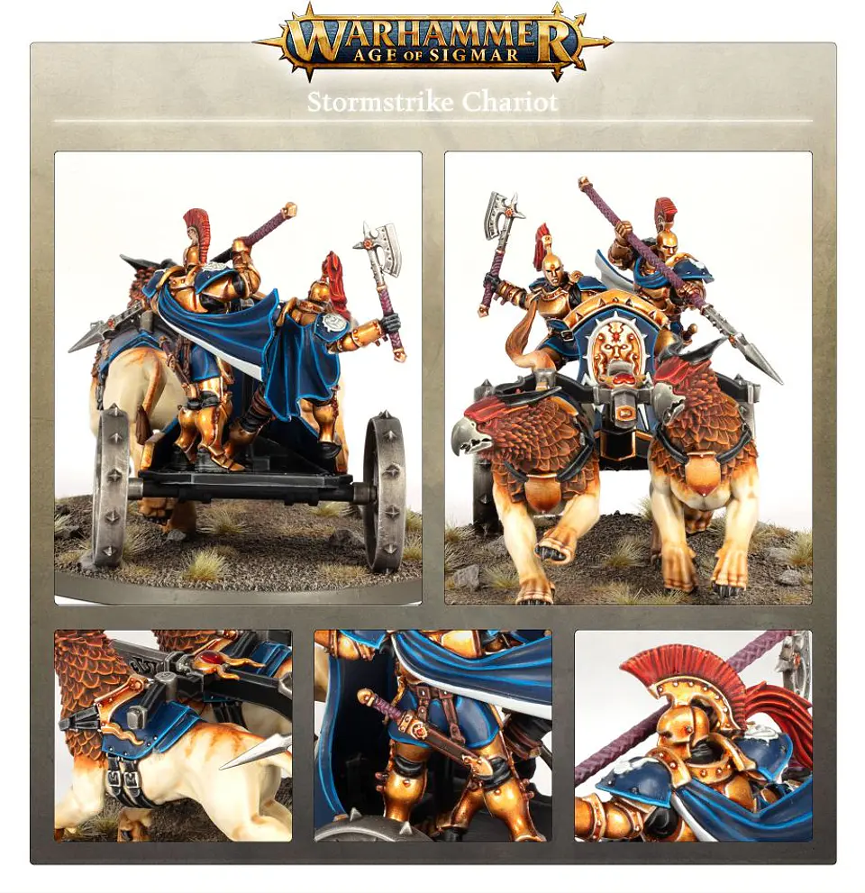 Stormcast Eternals: Stormstrike Chariot - Carro Azotatormentas 2