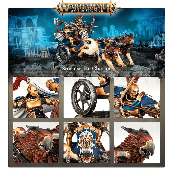 Stormcast Eternals: Stormstrike Chariot - Carro Azotatormentas 3