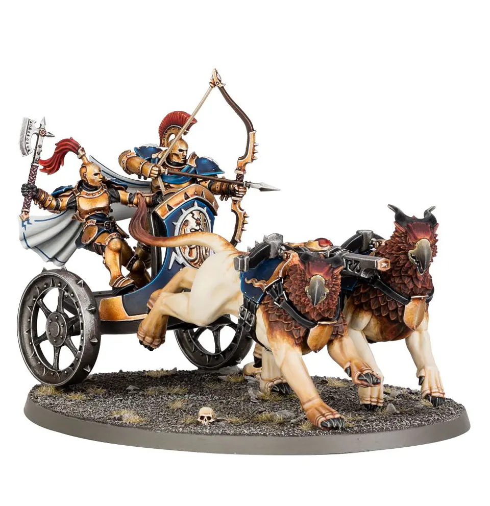 Stormcast Eternals: Stormstrike Chariot - Carro Azotatormentas 4