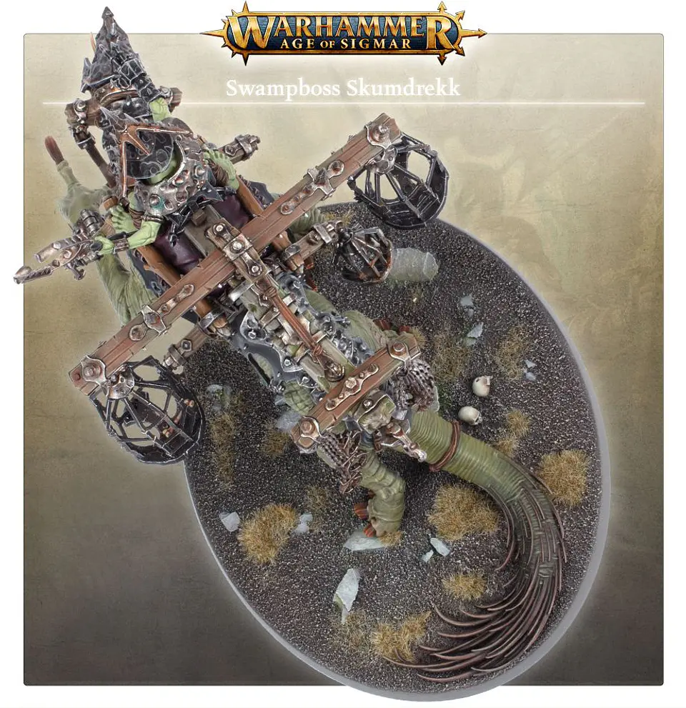 Orruk Warclans: Swampboss Skumdrekk - Jefe Pantanozo Skumdrekk 3