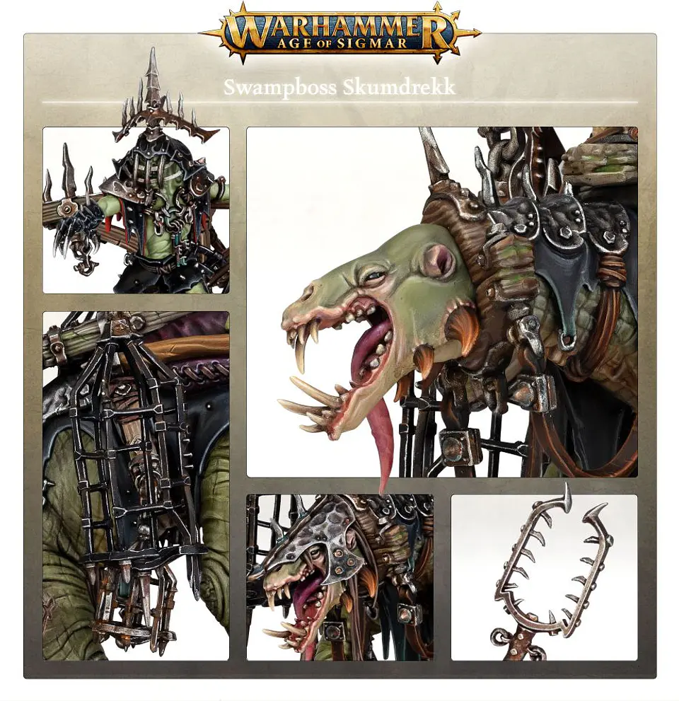 Orruk Warclans: Swampboss Skumdrekk - Jefe Pantanozo Skumdrekk 4