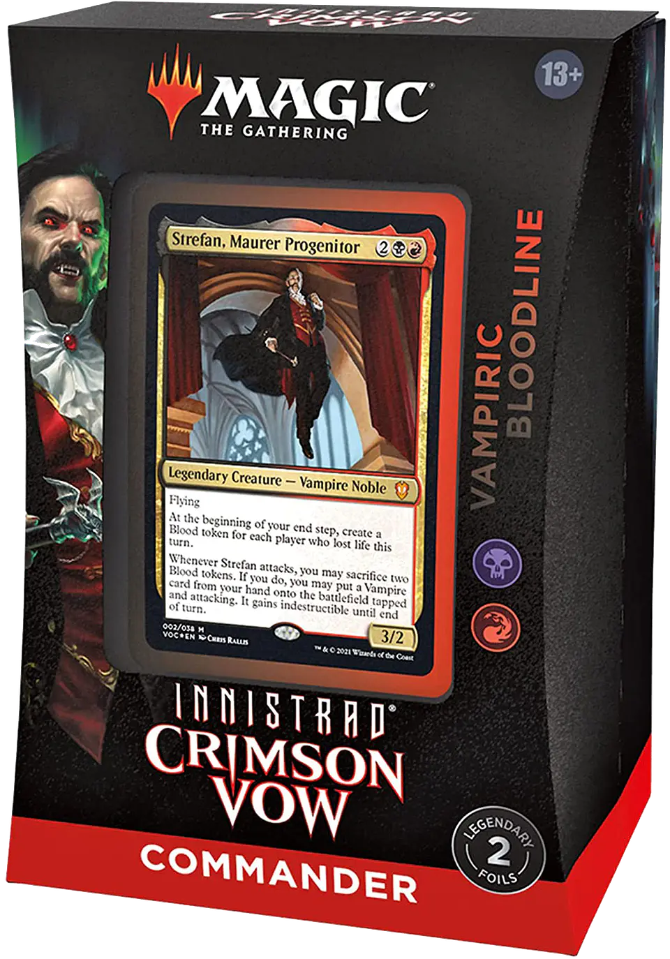 Commander Innistrad Crimson Vow - Vampiric Bloodline (Inglés) 1