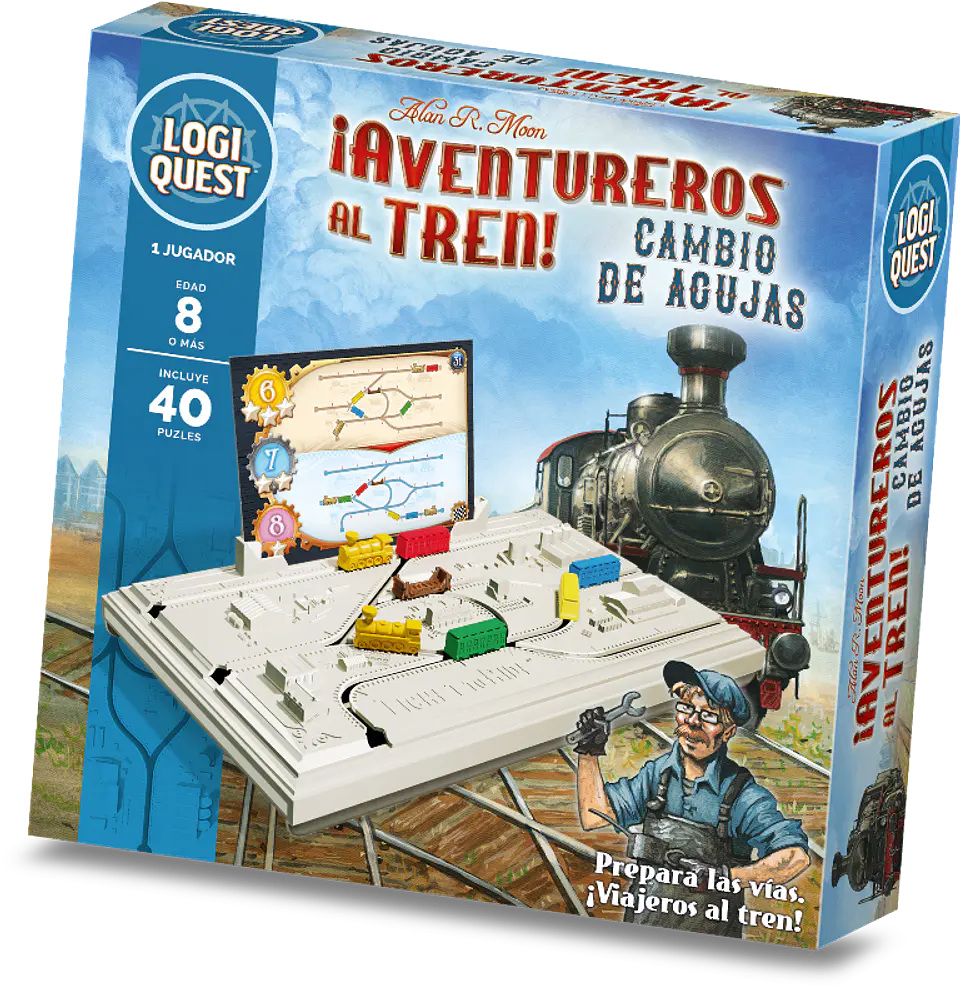  Logiquest ¡Aventureros al Tren! Cambio de agujas 1