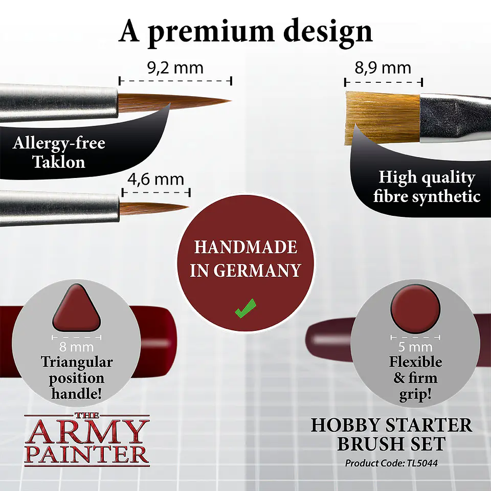 Set de Pinceles: Hobby Starter Brush Set (2019) 3