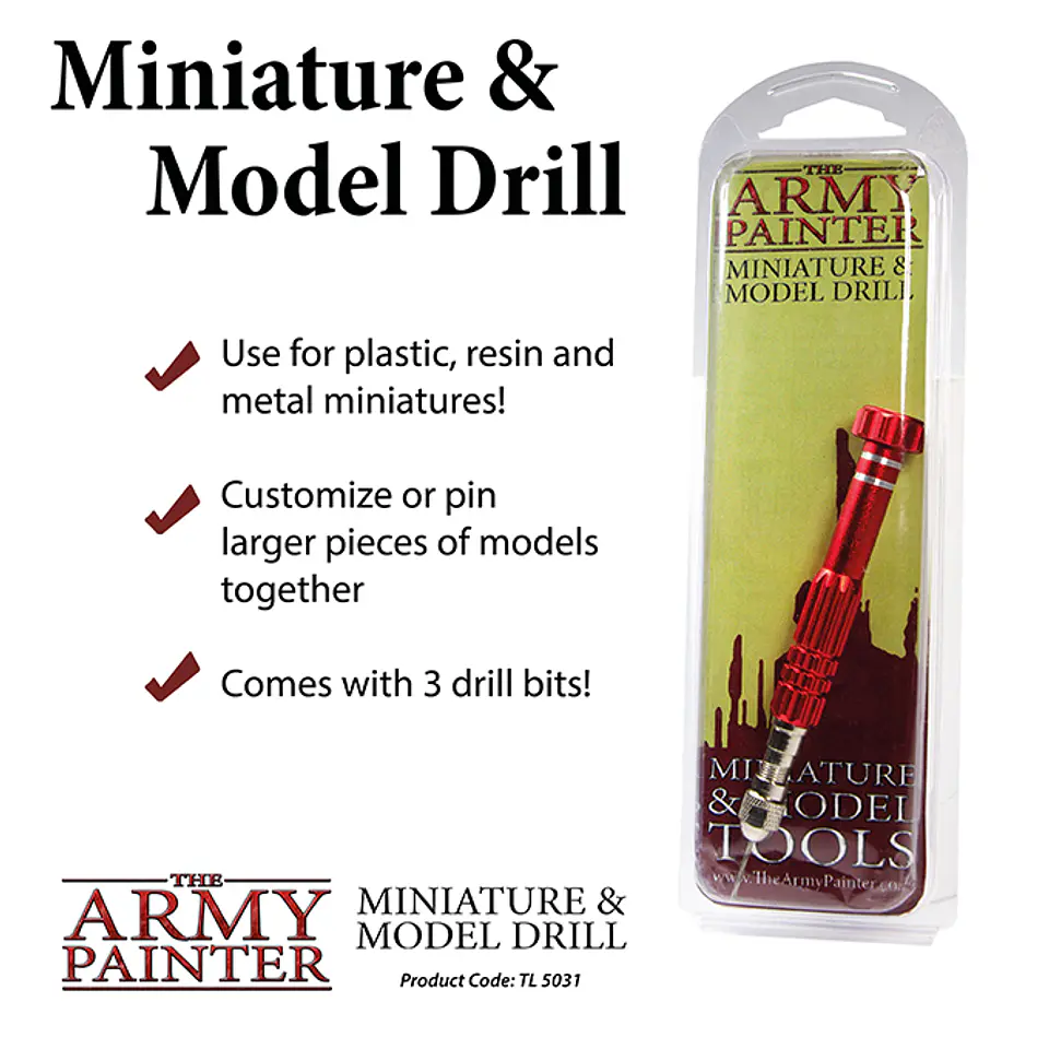 Talado manual para modelismo - Miniature and Model Drill (2019) 1