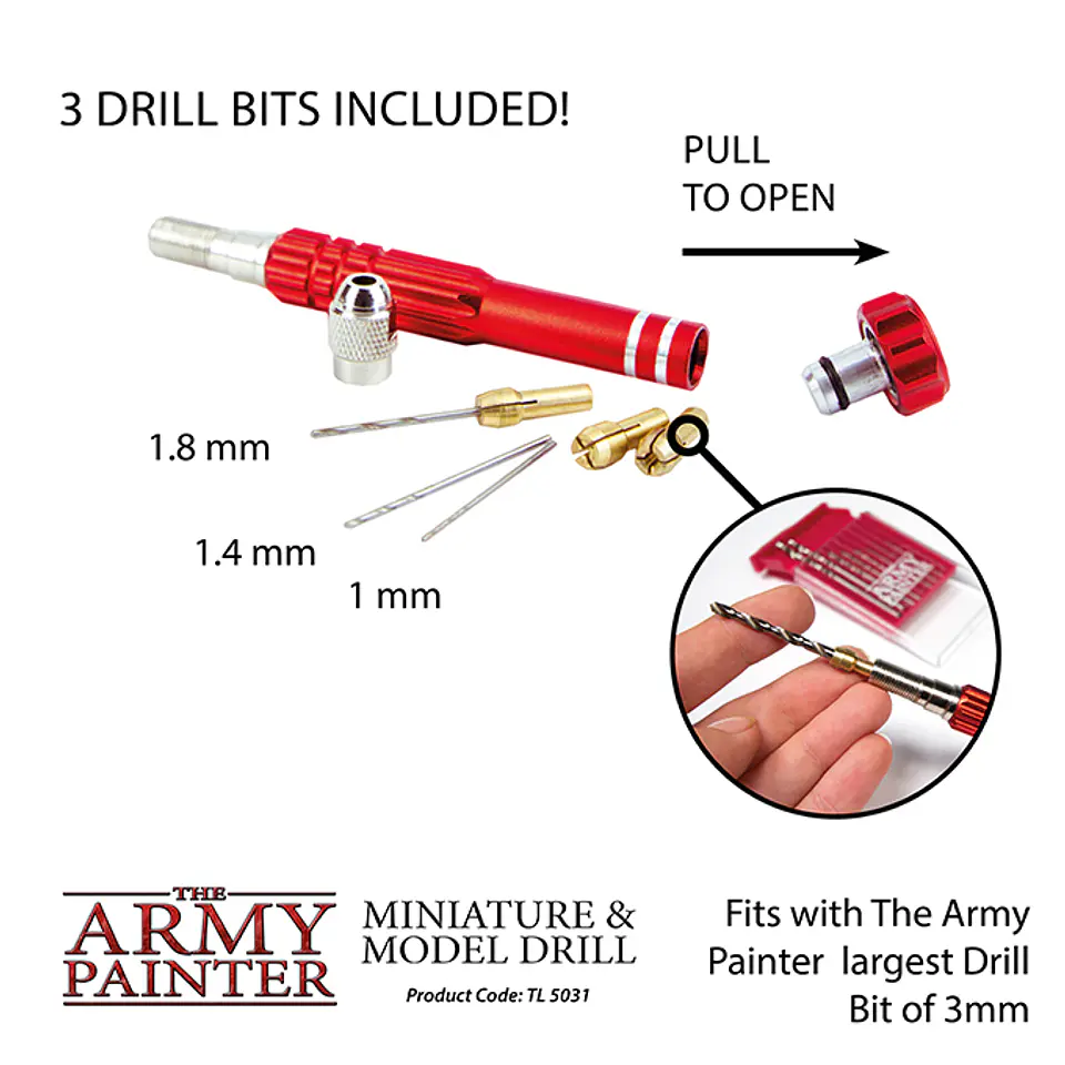 Talado manual para modelismo - Miniature and Model Drill (2019) 3