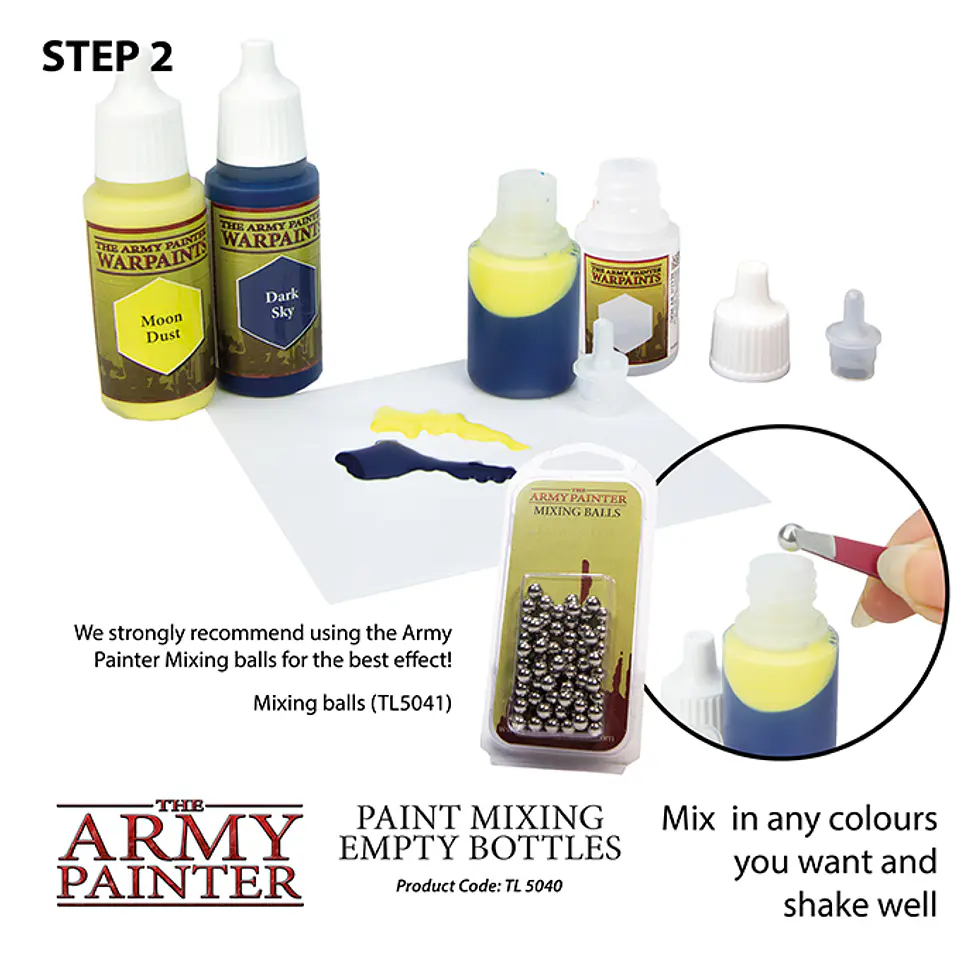 Botellas vacías para mezclar pinturas - Paint Mixing Empty Bottles (2019) 5