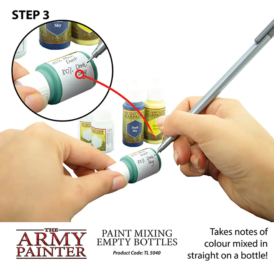 Botellas vacías para mezclar pinturas - Paint Mixing Empty Bottles (2019) 6
