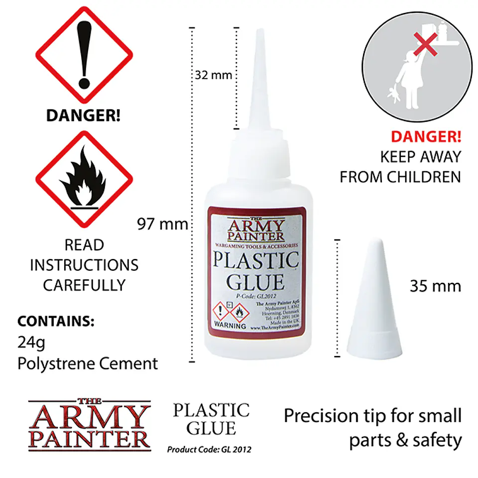 Pegamento Plástico para Miniaturas - Plastic Glue 2