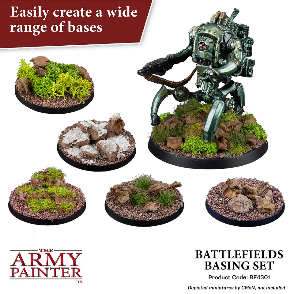 Kit para escenografías de bases - Battlefields Basing Set 6