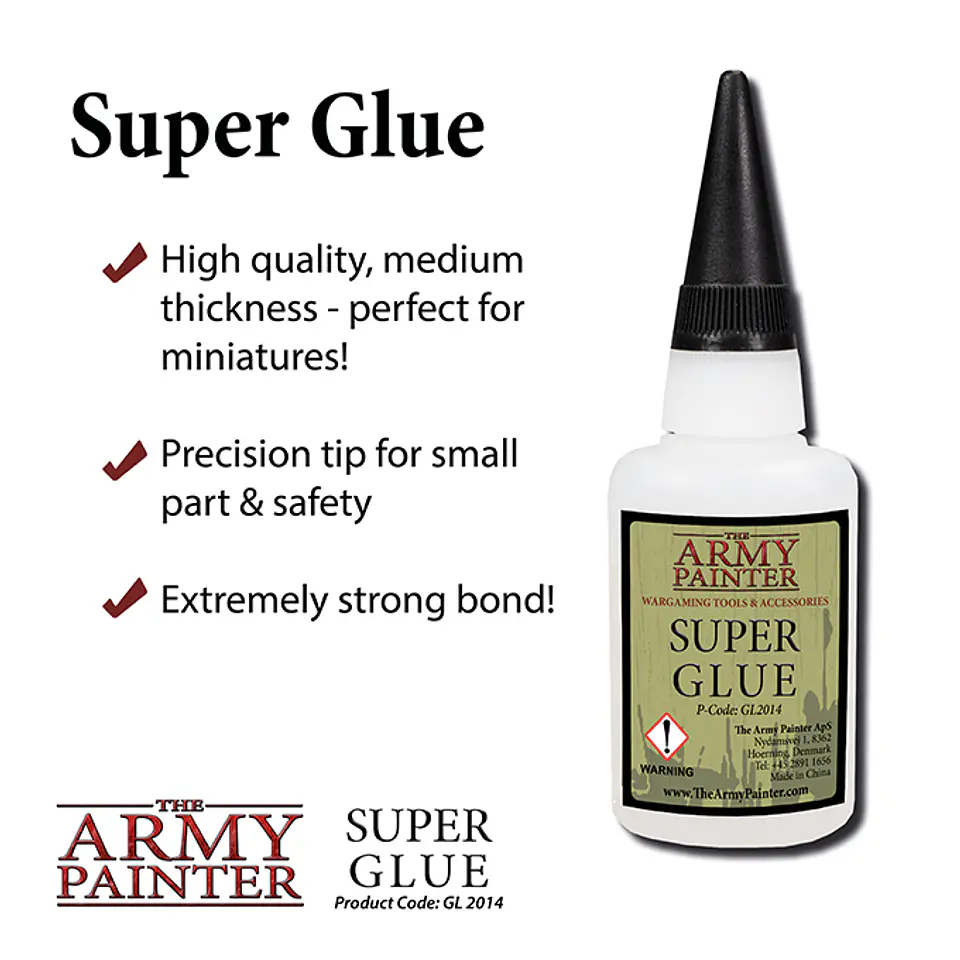 Súper Pegamento para Miniaturas - Super Glue 1