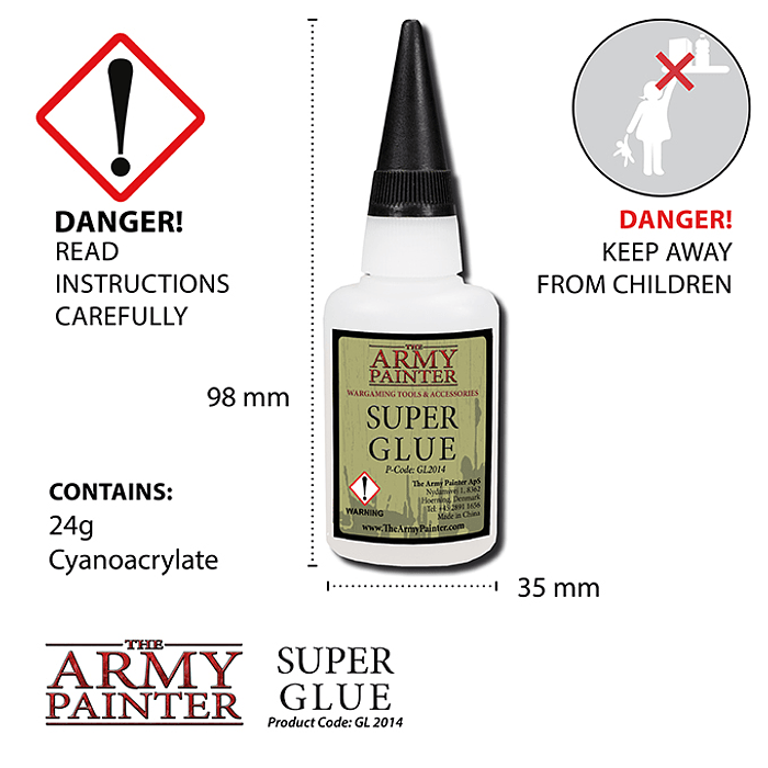 Súper Pegamento para Miniaturas - Super Glue 2