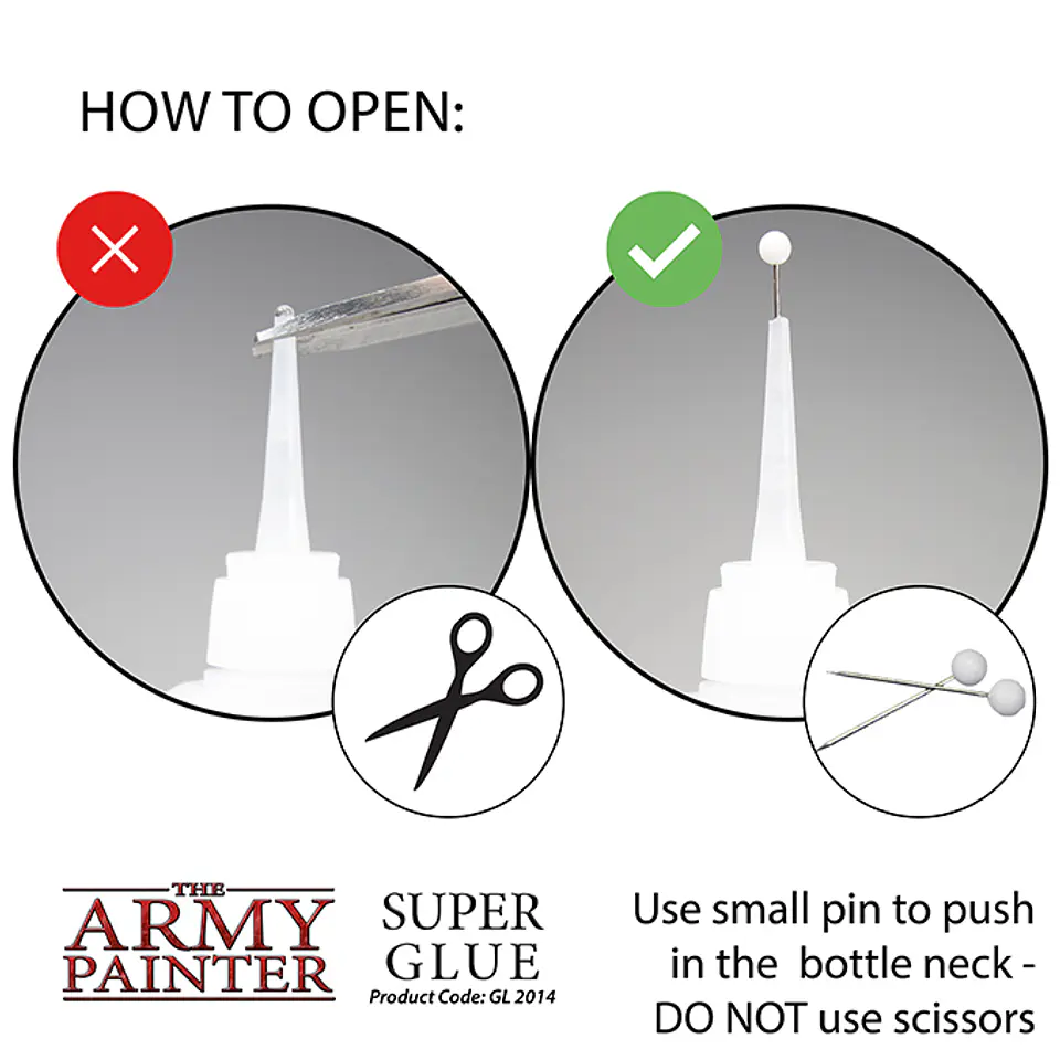 Súper Pegamento para Miniaturas - Super Glue 3