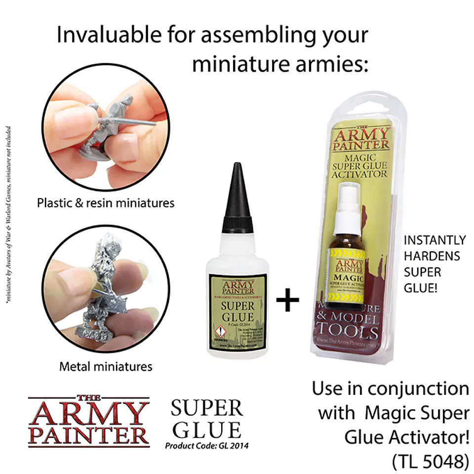 Súper Pegamento para Miniaturas - Super Glue 4