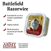 Base: Alambre de púas del campo de batalla - Basing: Battlefield Razorwire