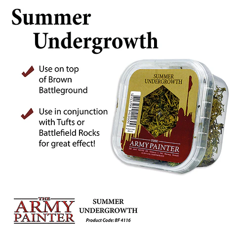 Base: Maleza de verano - Basing: Summer Undergrowth
