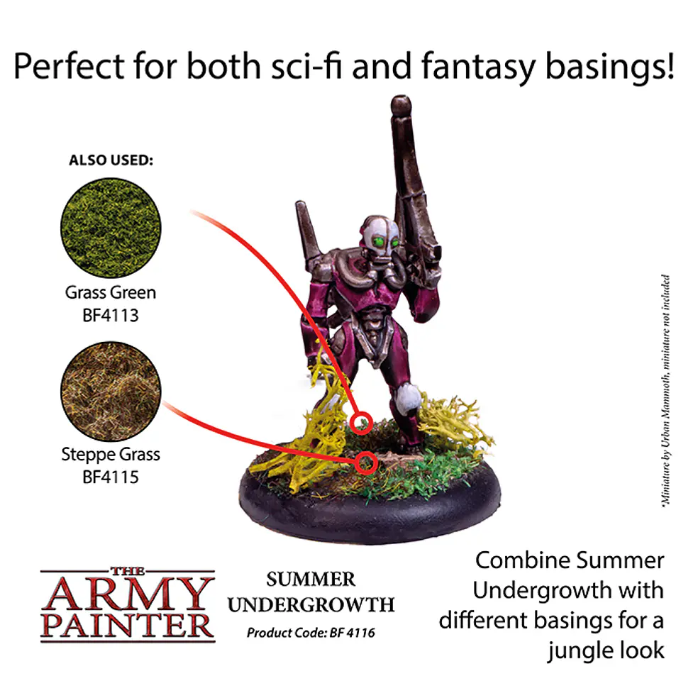 Base: Maleza de verano - Basing: Summer Undergrowth 4