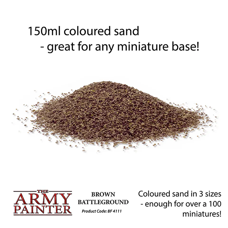 Base: Campo de batalla marrón - Basing: Brown Battleground 2