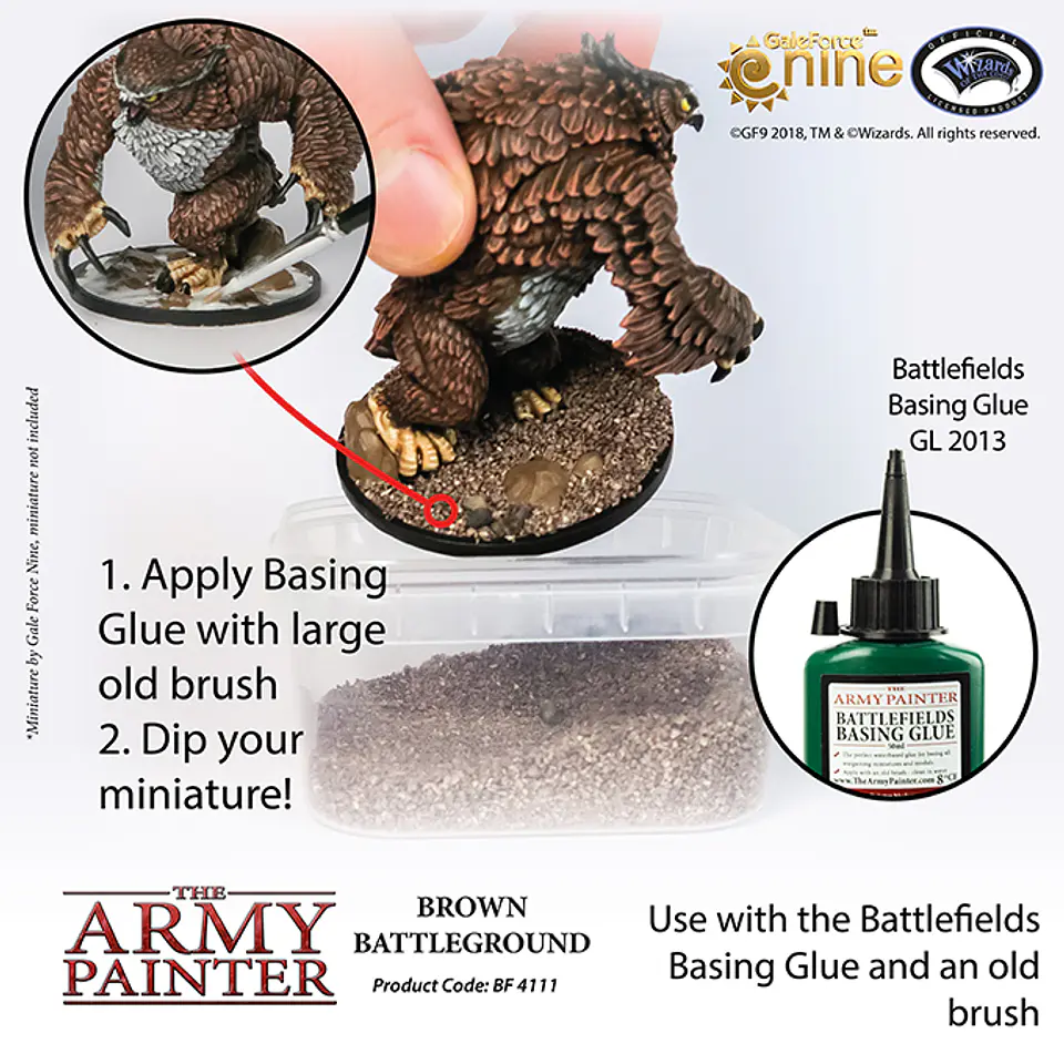 Base: Campo de batalla marrón - Basing: Brown Battleground 3