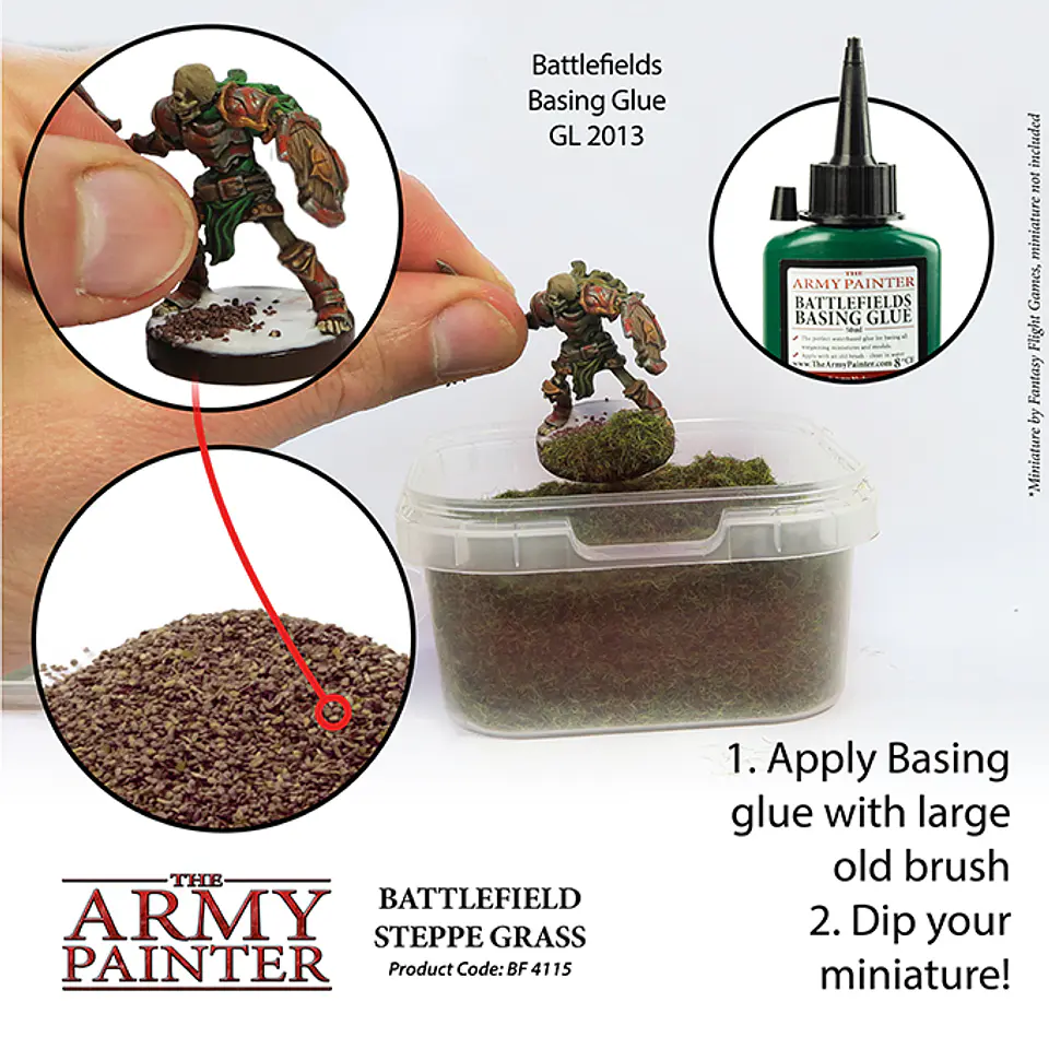 Base: Hierba de estepa - Basing: Steppe Grass 3