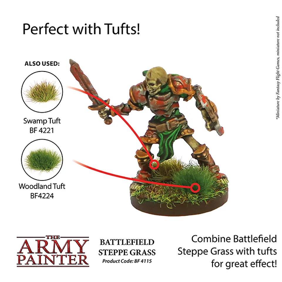 Base: Hierba de estepa - Basing: Steppe Grass 4