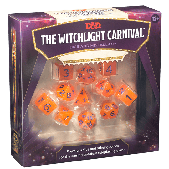 Set de dados D&D The Witchlight Carnival (11 dados de...