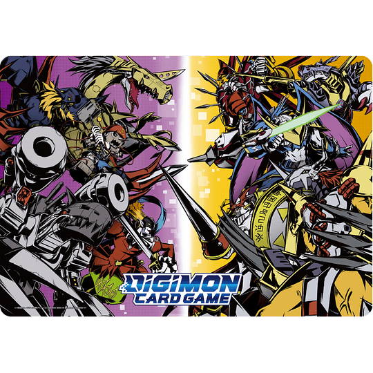 Digimon: Tamer's Set (PB-02) - Playmats + Protectores