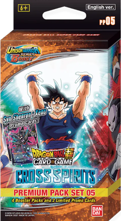 Premium Pack Set 05 - Dragon Ball Super (CROSS SPIRITS)