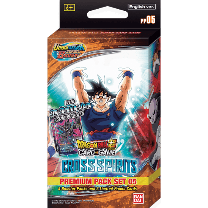 Premium Pack Set 05 - Dragon Ball Super (CROSS SPIRITS)