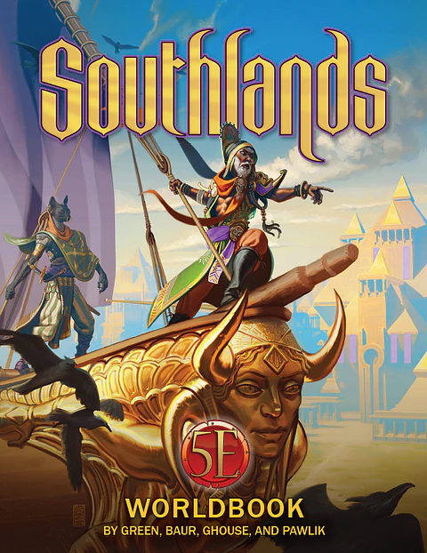 Southlands Worldbook for 5th Edition (Inglés)