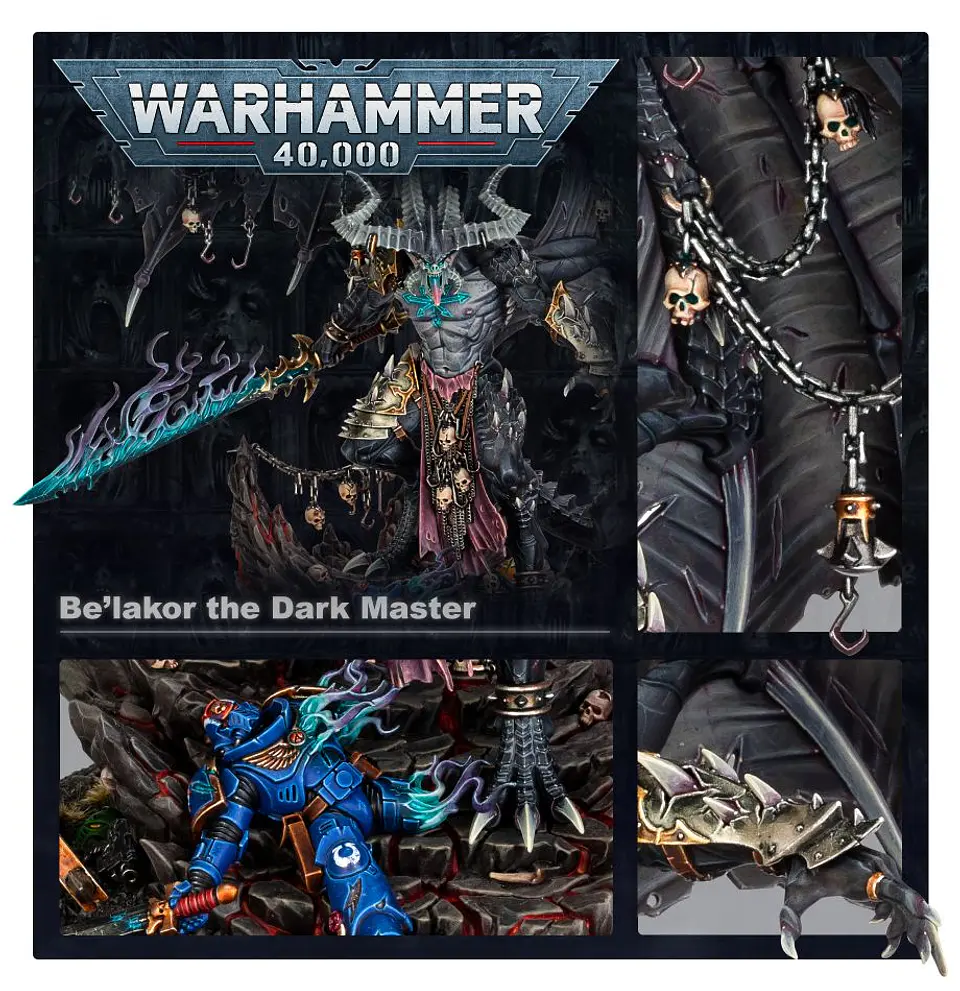 Chaos Daemons: Be'lakor, the Dark Master - Be'lakor, el Señor Oscuro 4