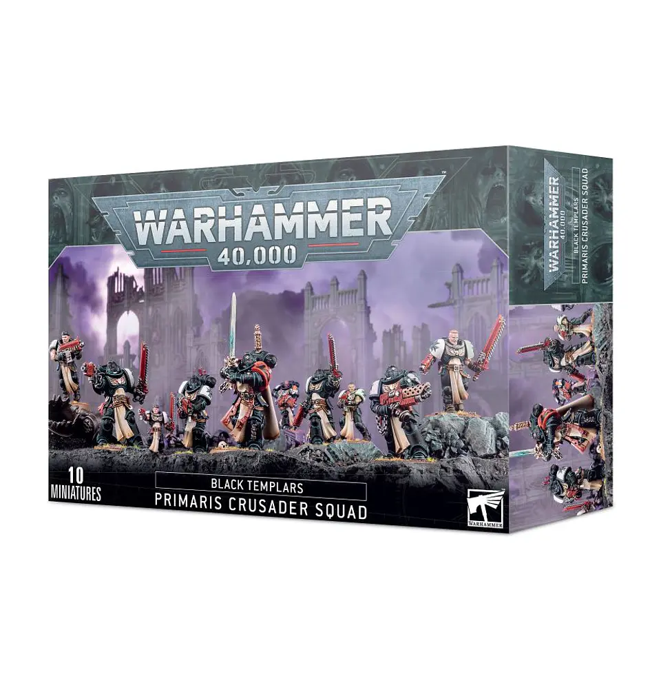 Black Templars: Primaris Crusader Squad - Escuadra de Cruzados 1