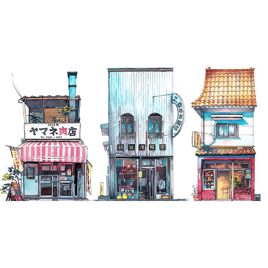 Comercios de Tokio de Mateusz Urbanowicz