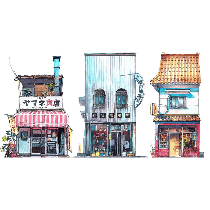 Comercios de Tokio de Mateusz Urbanowicz 2