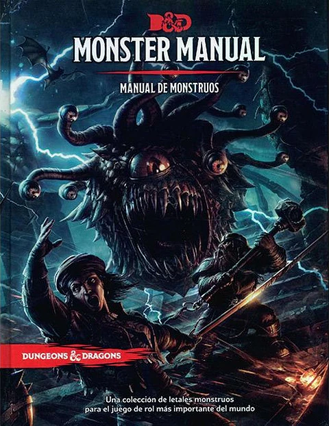 Dungeons & Dragons - Monster Manual: Manual de Monstruos Edición Española